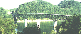 The bridge beyond Smithville.